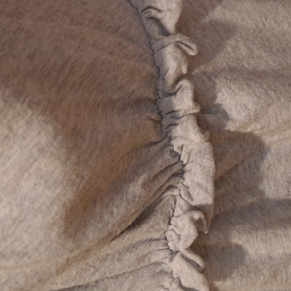 Anthropologie Deletta Gray Braid Detail Tank Top - Picture 5 of 7